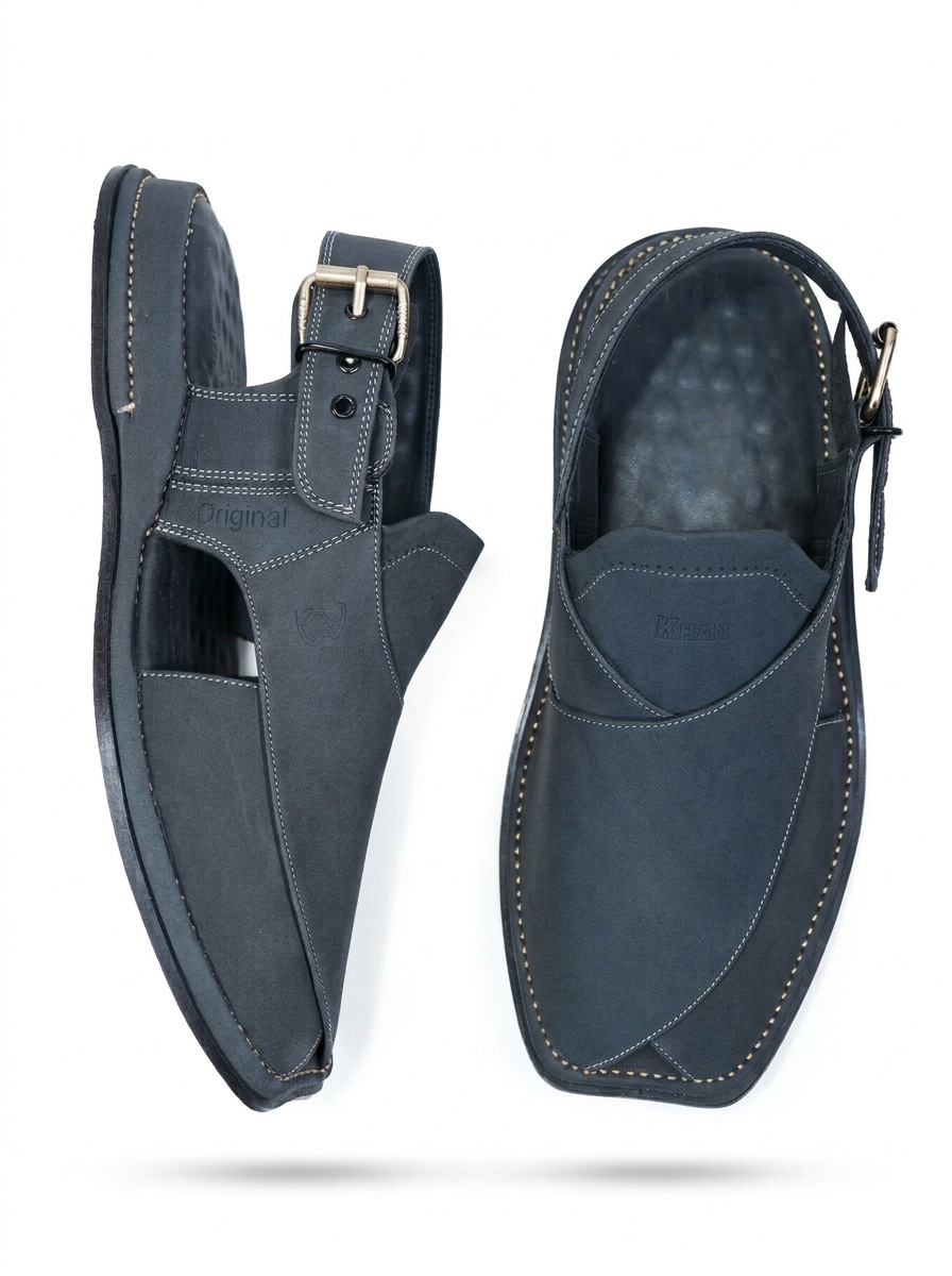 Matte Leather  Peshawari view 4