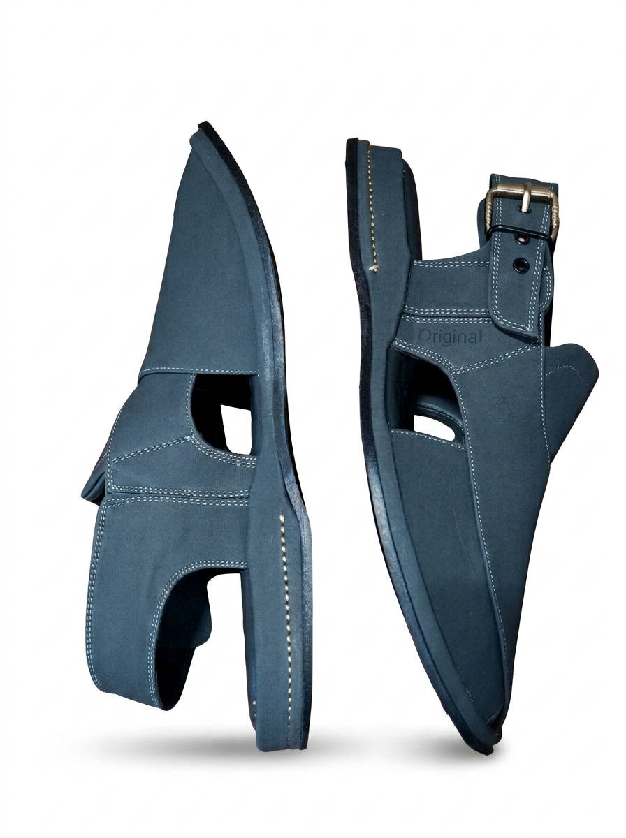 Matte Leather  Peshawari view 3